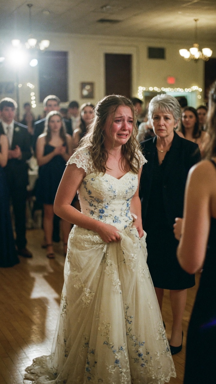 Prom Dress Made From Mom’s Wedding Gown Stunned Everyone
