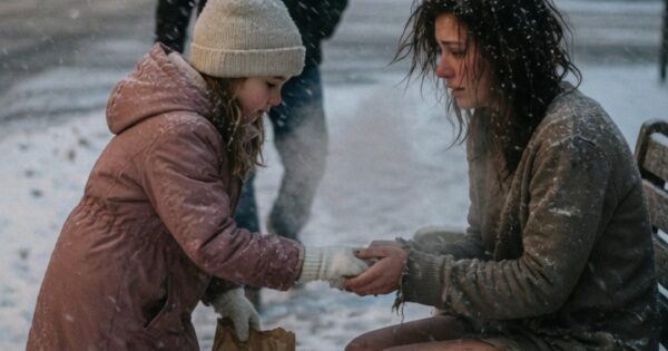 Homeless Woman Story Ends in a Snowy Family Reunion No One Expected
