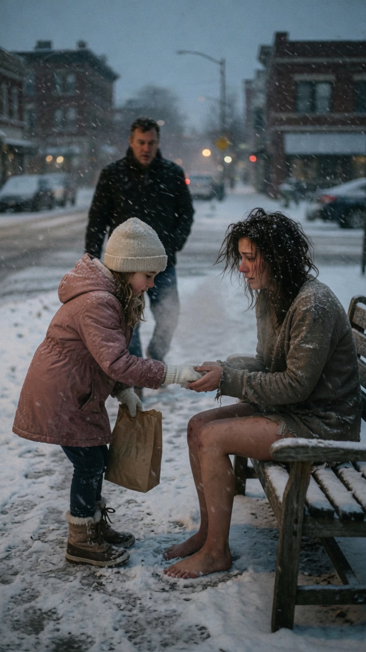 Homeless Woman Story Ends in a Snowy Family Reunion No One Expected