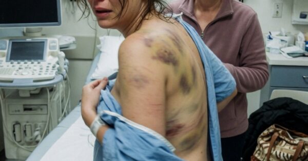 Pregnant Woman Bruises Revealed During Final Hospital Visit