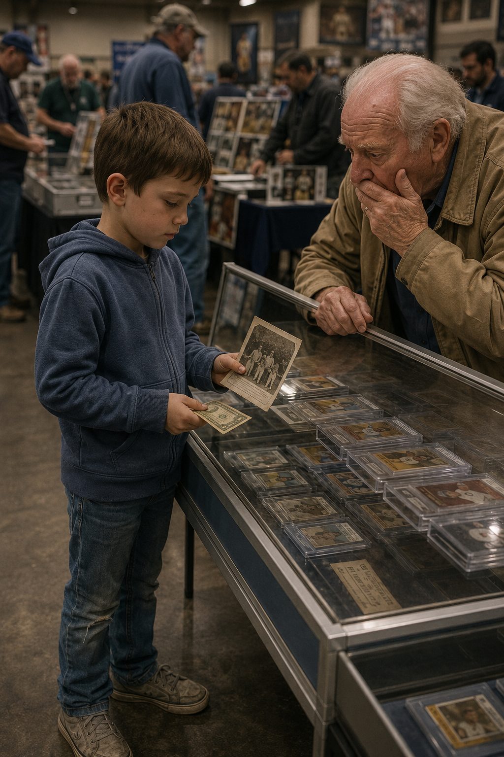 The Collectors Laughed at a Little Boy’s Dollar — The Unforgettable