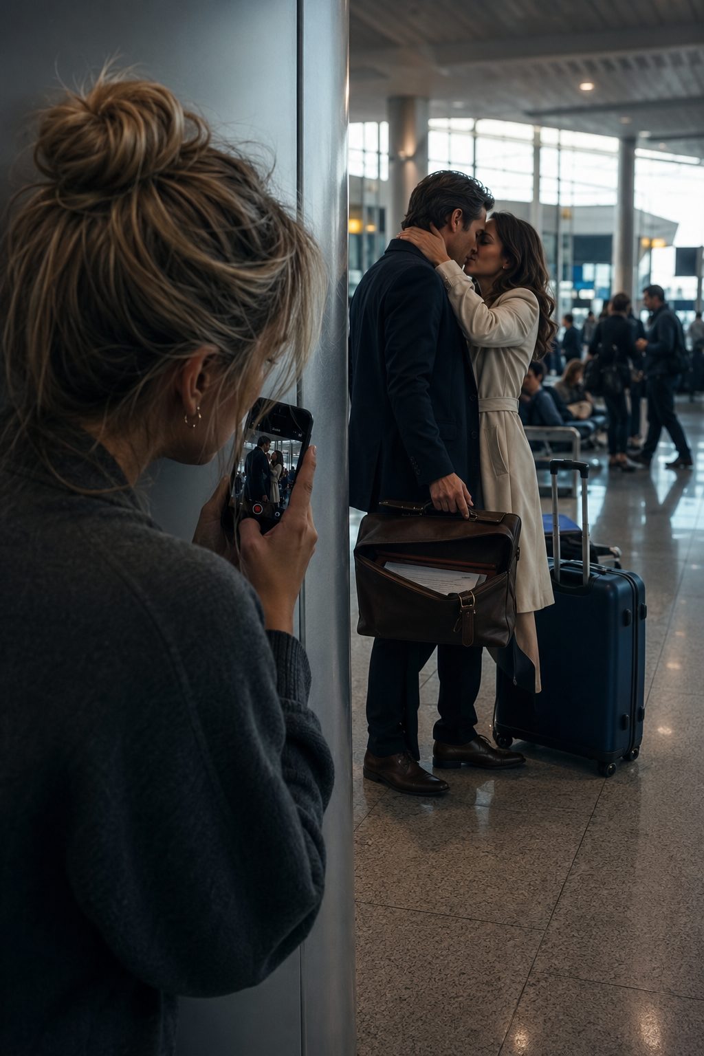 airport betrayal Story Secret: Airport Betrayal Caught on Camera airport betrayal Story Secret: airport betrayal recorded before divorce