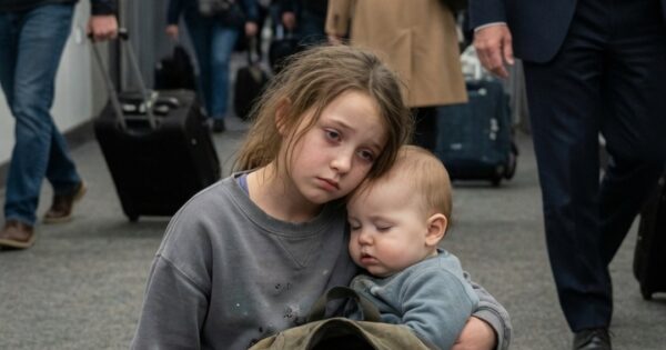 Airport Abandoned Children at Gate B17 Found by a Millionaire