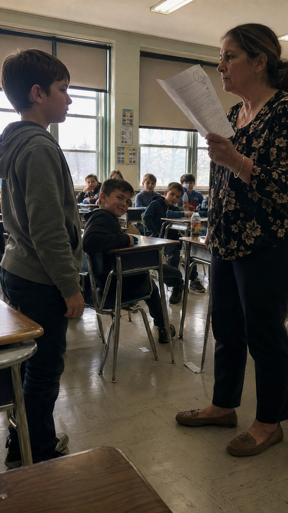 Perfect Score Exposes the Boy in the Back Row at School