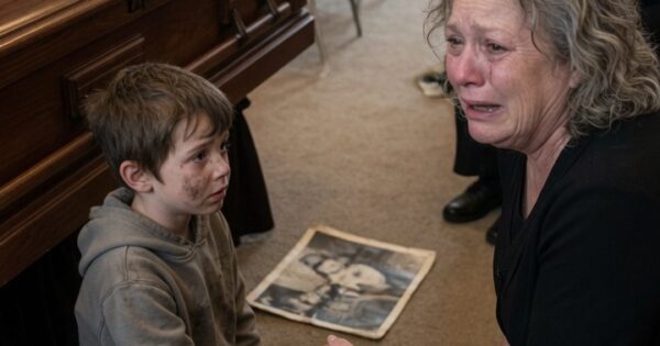 Homeless Boy Funeral Photo Reveals a Family’s Buried Secret
