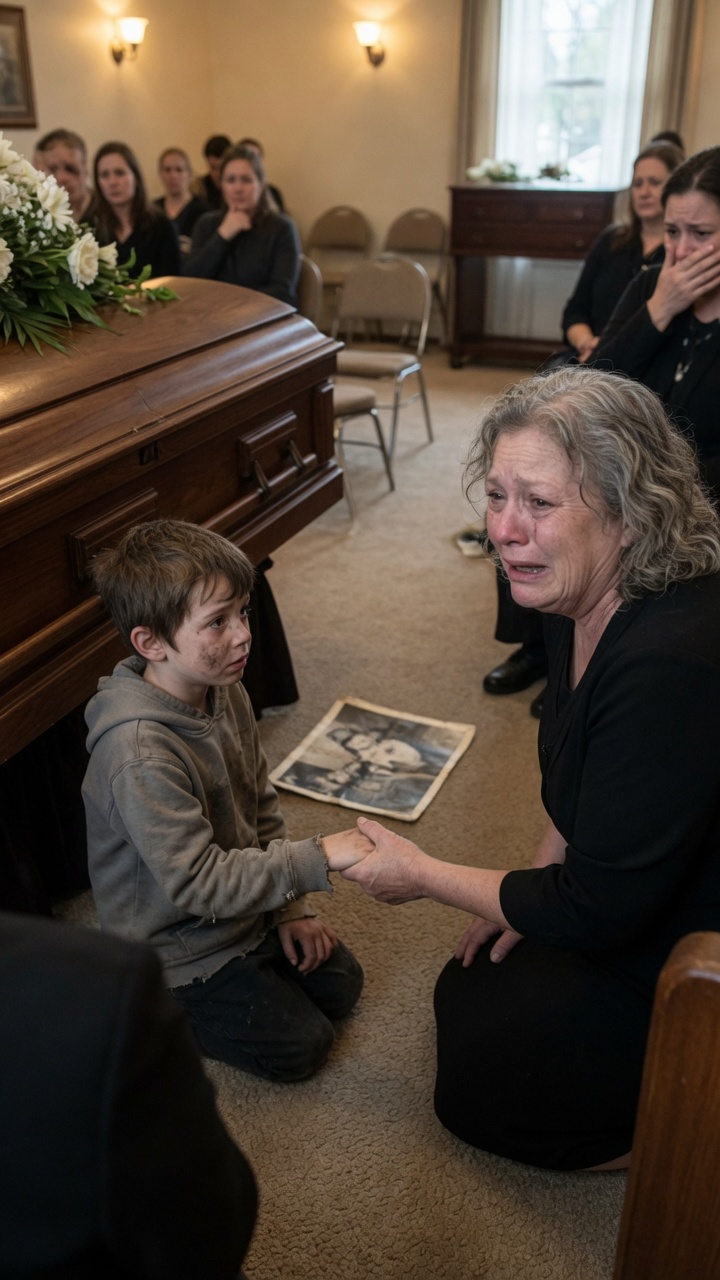 Homeless Boy Funeral Photo Reveals a Family’s Buried Secret