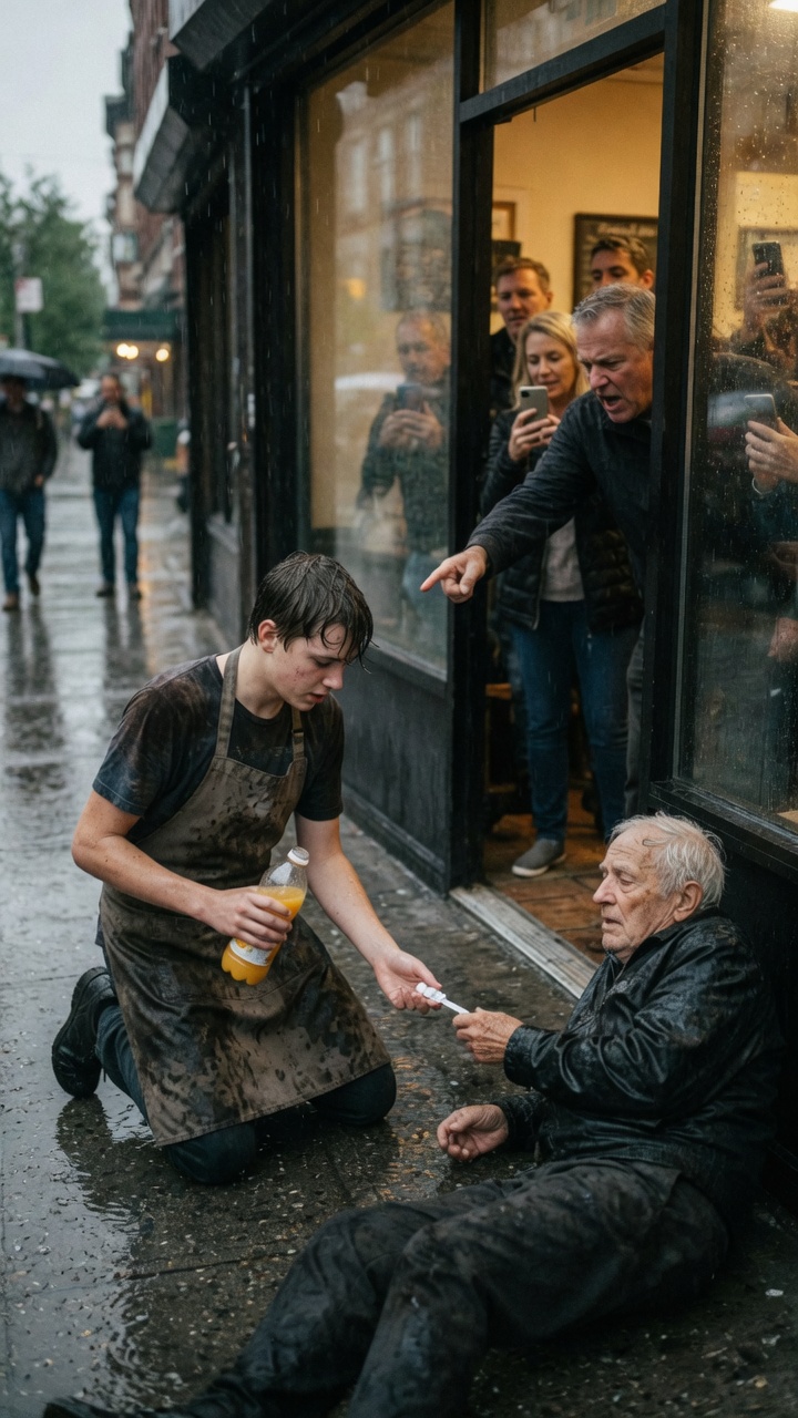 Teen Dishwasher Kindness That Turned One Rainy Day Into Hope