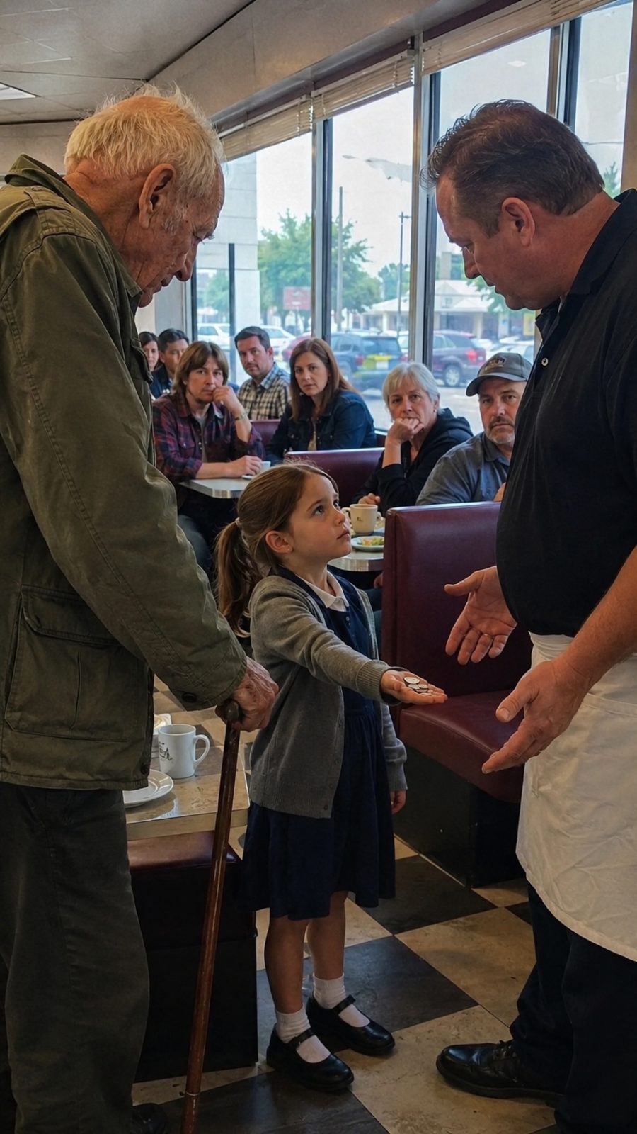 The Manager Tried to Throw Out an Elderly Veteran — The Unforgettable