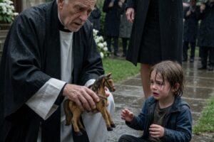 Burned Toy Horse Secret Left A Widow Speechless At The Church