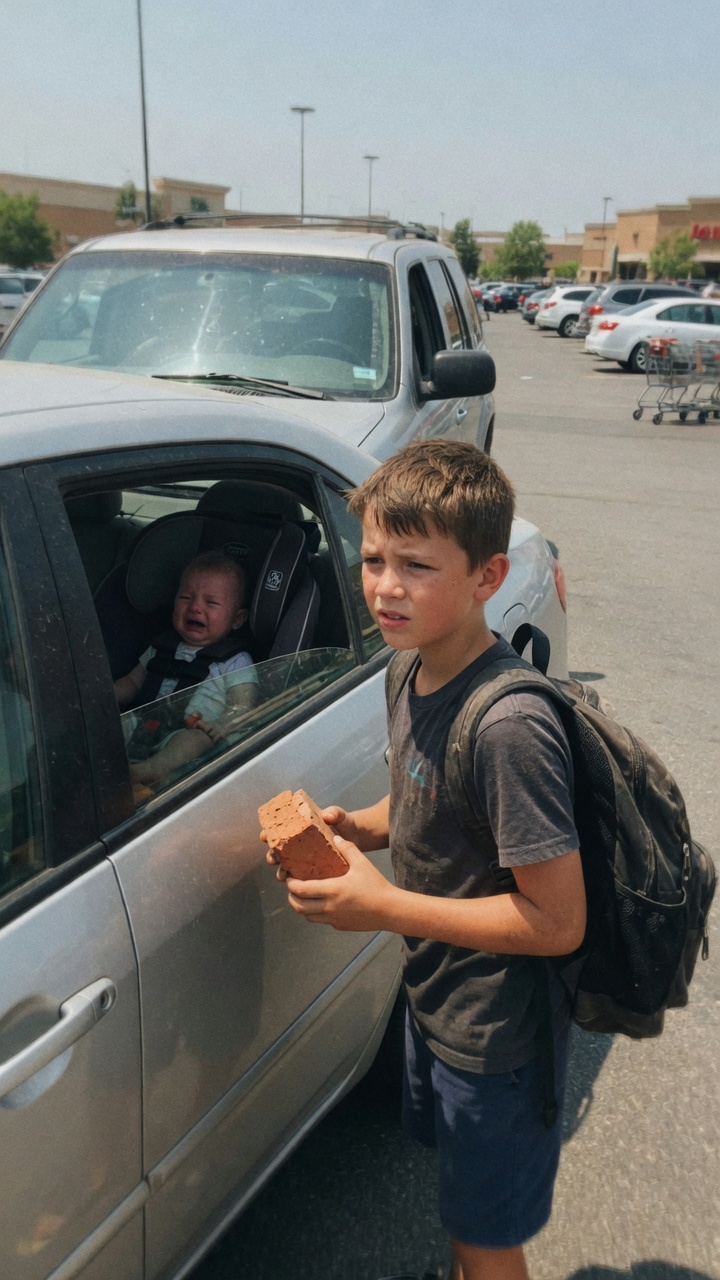 Late for School: 1 Shocking Rescue in the Parking Lot Story