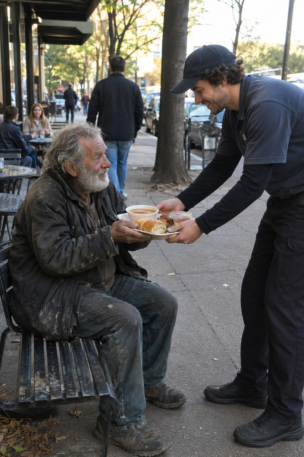 Kindness Returned After One Simple Meal for a Lonely Stranger