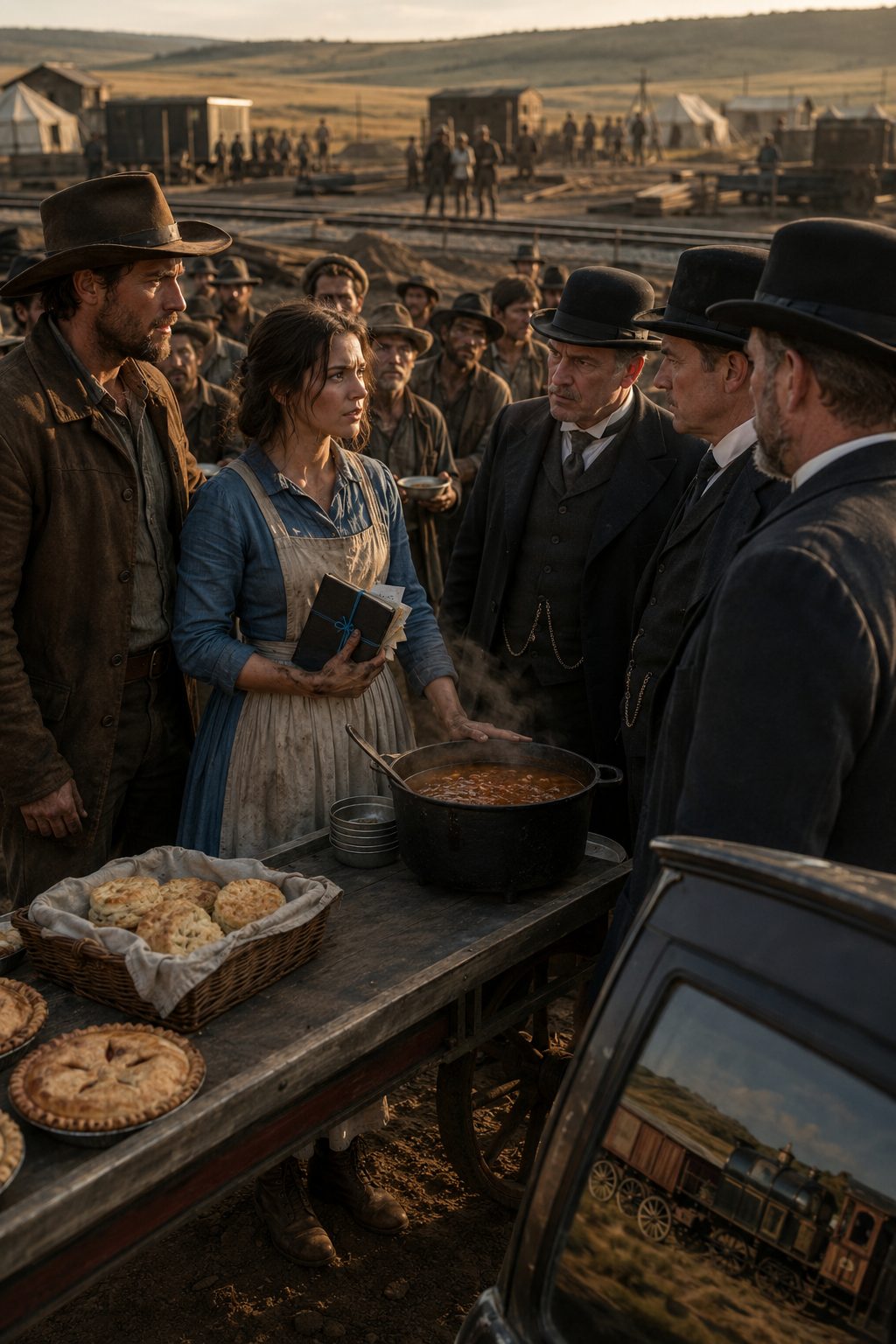 Mail-Order Bride Saves Ranch Through Kitchen Courage Mail-Order Bride Saves Ranch by feeding railroad workers with kitchen courage