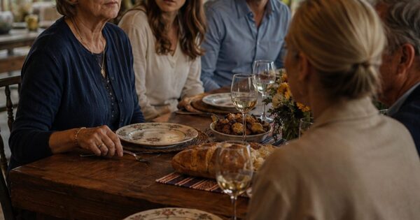 Hidden French Fluency Exposes Judgment at Lake House Dinner