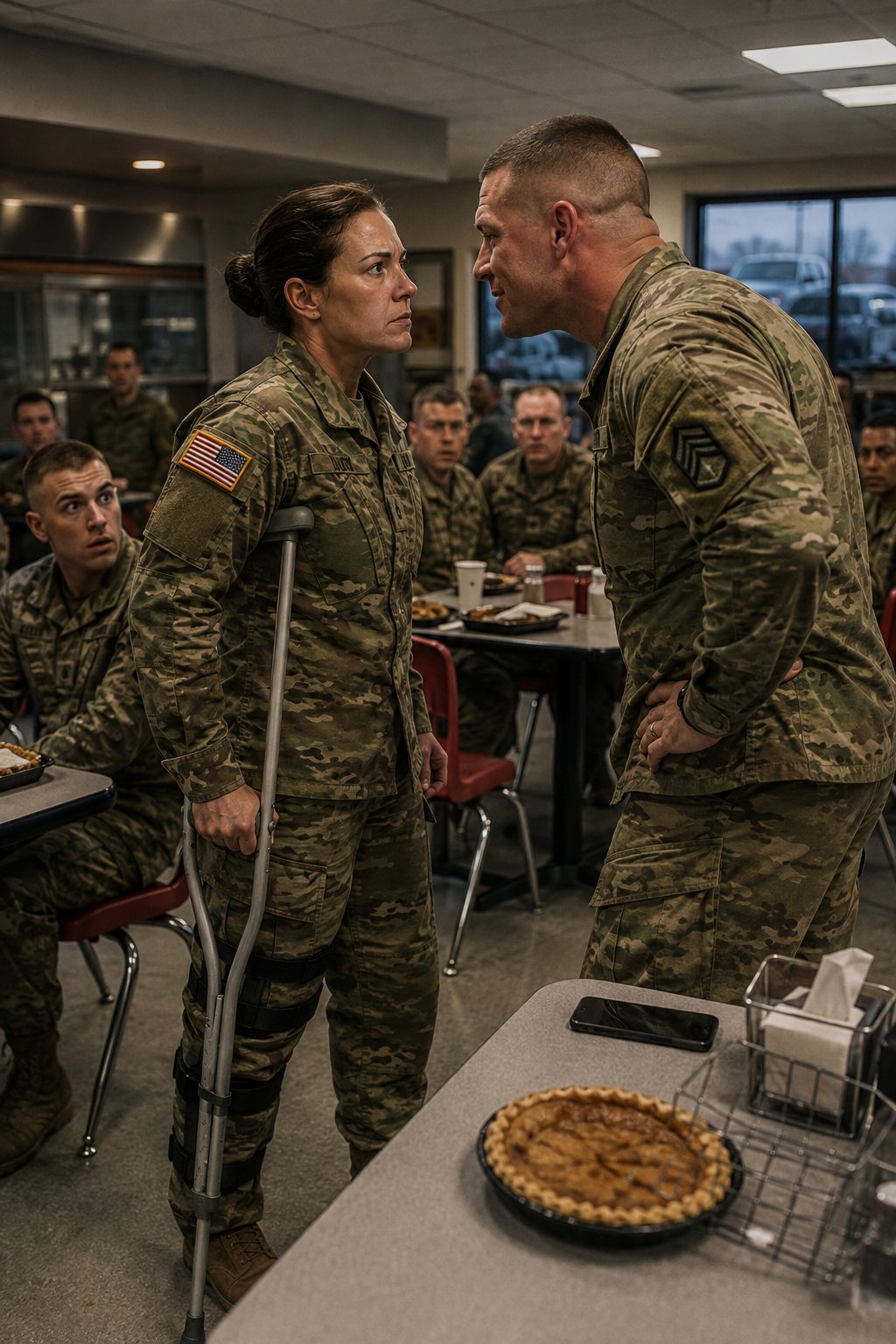 He Mocked Her Crutch at Fort Campbell—Then Learned Who She Really Was