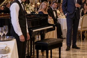 The Young Waiter’s Piano Moment — An Inspiring Family Story