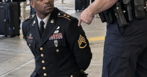 The gentlemen’s Mistake: A Decorated Serviceman’s Unexpected Encounter